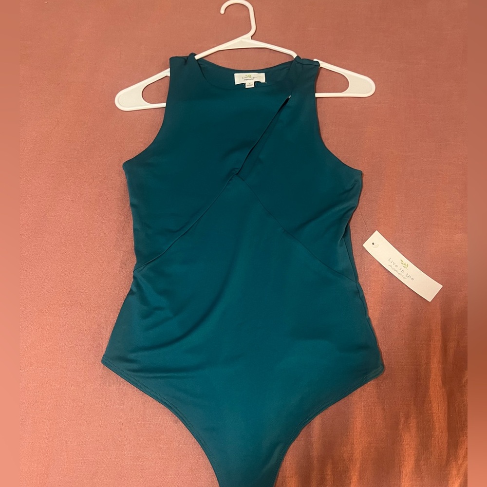 Teal Body Suit